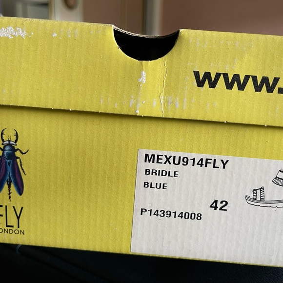 OBO LAST DAY Sending toThredUp FLY LONDON backzip  Leather Rubber soles 42 / 11 - Picture 7 of 11